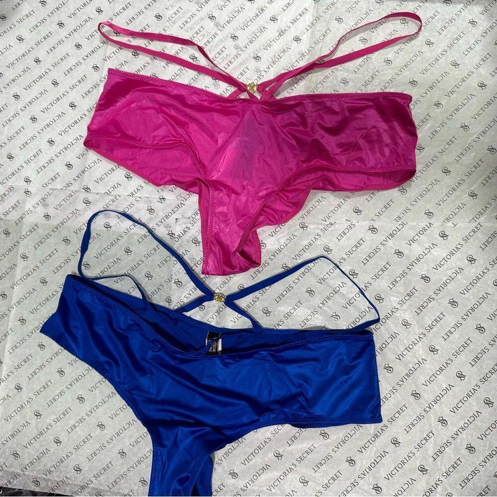 Victorias Secret So Obsessed Strappy Cheeky Panty set